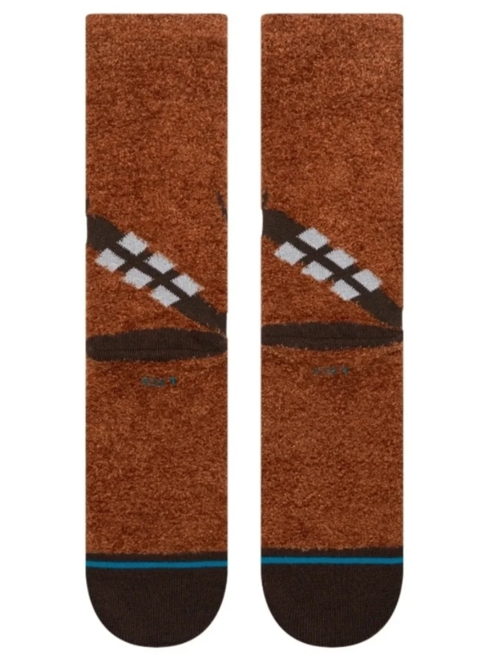 Stance x Star Wars Poly Fuzzy Crew Socks Chewie Medium Chewbacca